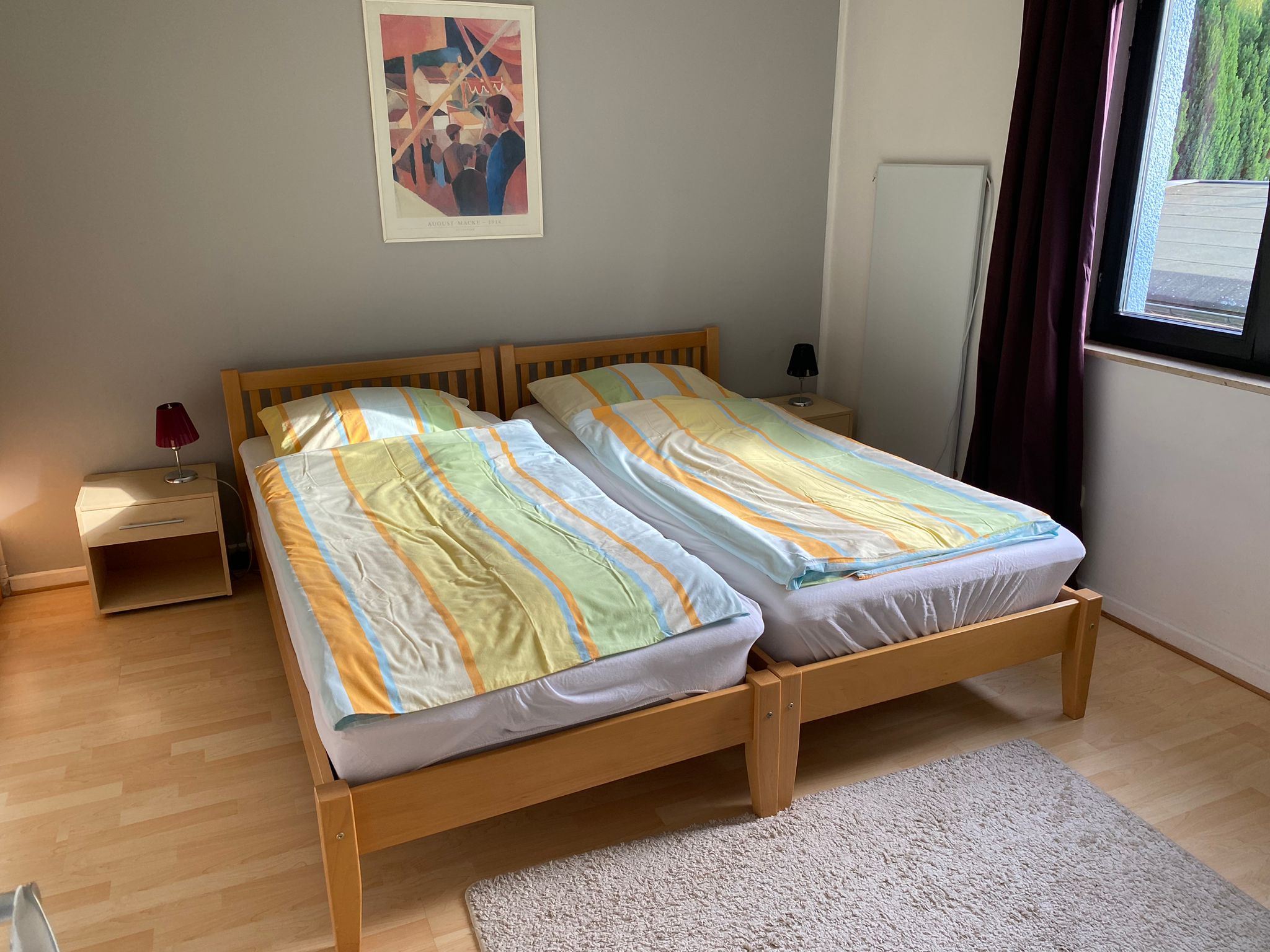 Erstes Schlafzimmer im Obergeschoss