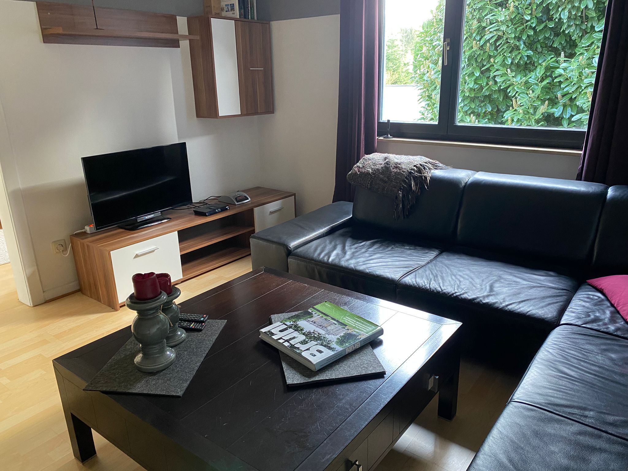 Wohnzimmer der Ferienwohnung Dall-Wilhelms in Brühl